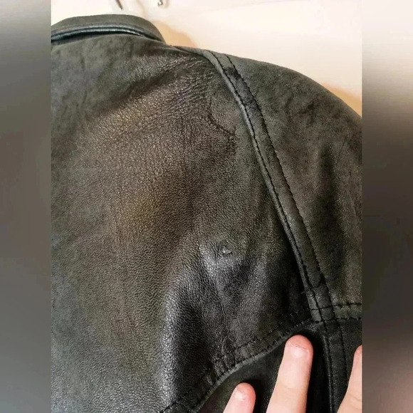 CASABLANCA butterly Fall Winter leather jacket (#886)(C) - Picture 11 of 14